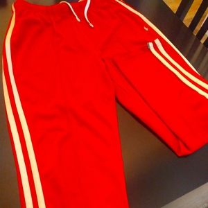 Vintage polo sport track pants medium in red